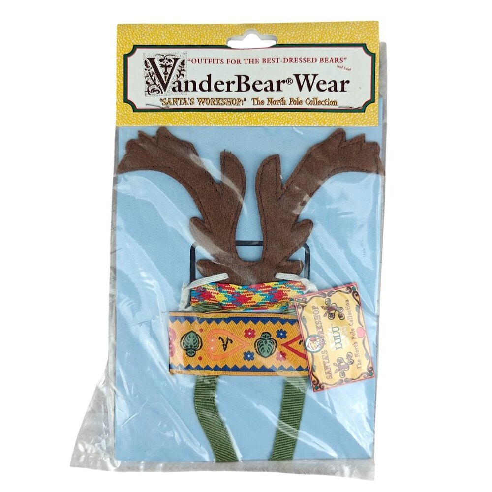 VanderBear Wear Santa's Workshop Lulu Reindeer Costume Set NEW